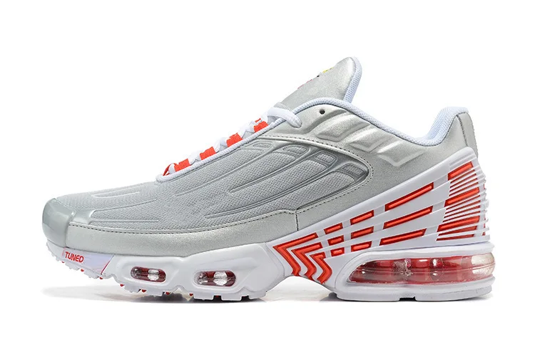 Best Selling Sports Shoes Air Cushion Tn Running Sneakers Size 36-46 with Stock Plus 3 Anti-slip Cushioning Shoes for Men Custom