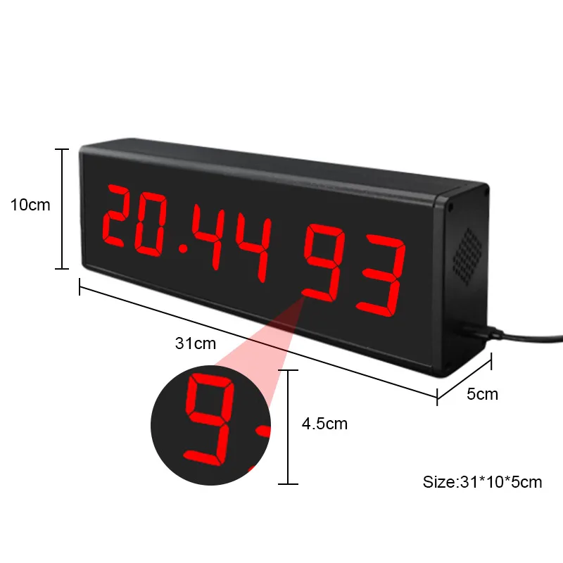 CHEETIE CP13 New Popularity Plug School Rush Answer Match Reset to Zero Countdown Game Timer LED