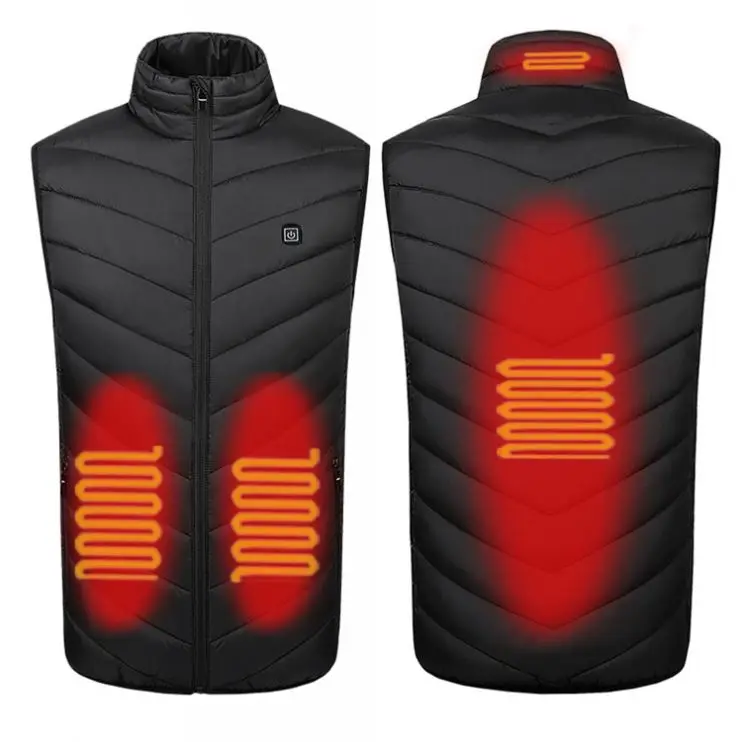 
Hot Selling Plus Size Heated Vests For Men Vest Tops Jacket With Heating Heated Jacket 2020 &nbsp;
