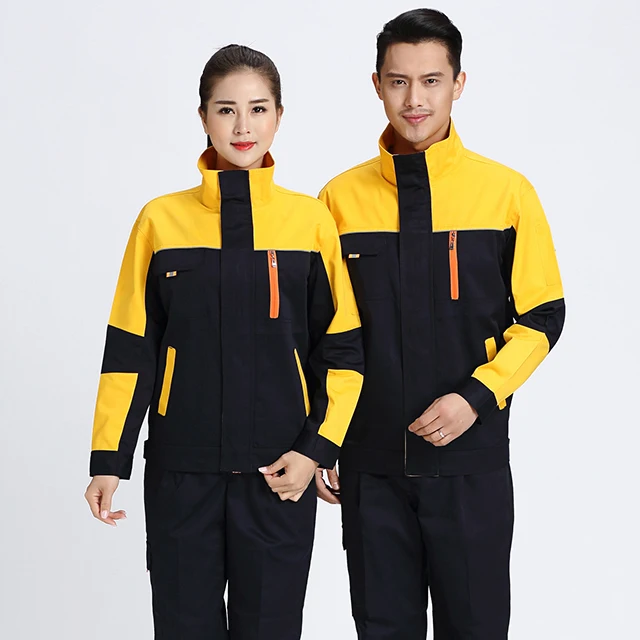 nomex summer orange bulk coverall 3M Proban Reflective Clothes Hi-vis Bomber Jacket Yellow Workwear Cheap Manufacturer