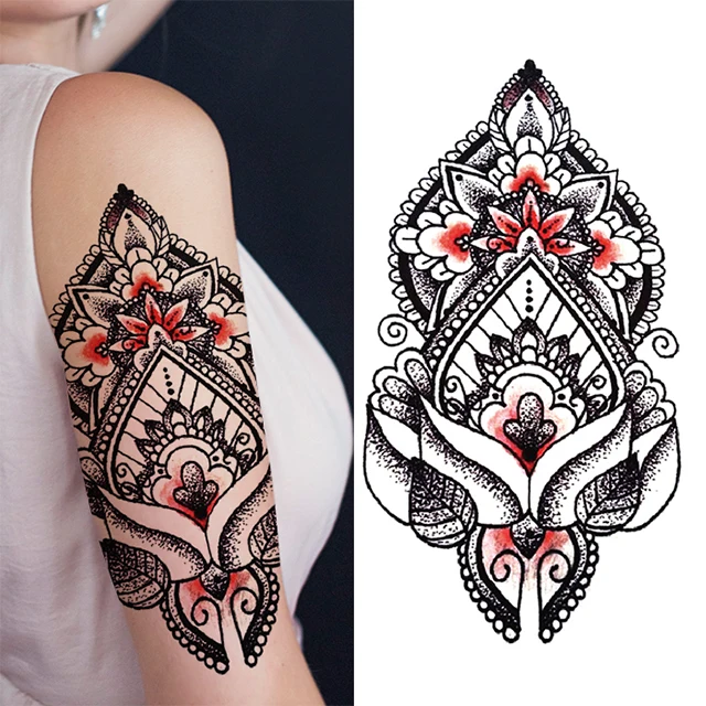 Wholesale OEM Sexy Temporary Waterproof Tattoo Stickers with Different Design for Hands and Feet