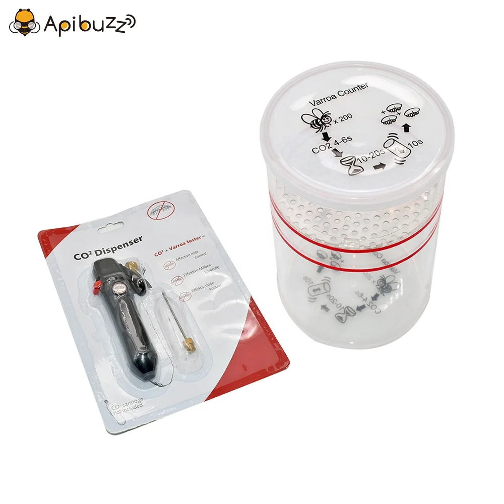 Тестер Co2 Varroa простой инструмент для контроля ульев клещей варроа китайский поставщик оборудования пчеловодства