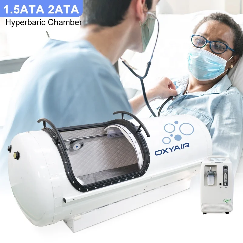 OXYAIR HBOT Hyperbaric-oxygen-chamber Hard 2.5 High Pressure Hyperbaric Chamber 1.3 ata 1.5 ata 3 ata Hyperbaric Oxigen Chamber