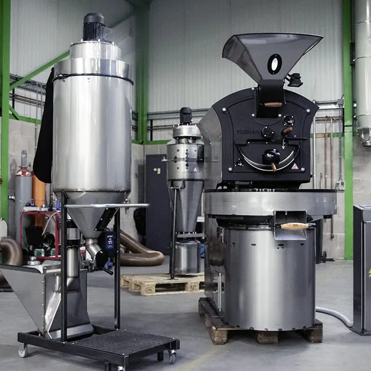 Yoshan Giesen 5kg Industrial Commercial Electric Roasted Coffee Bean Roasting Machine Tostadora de cafe Coffee Roaster for sale