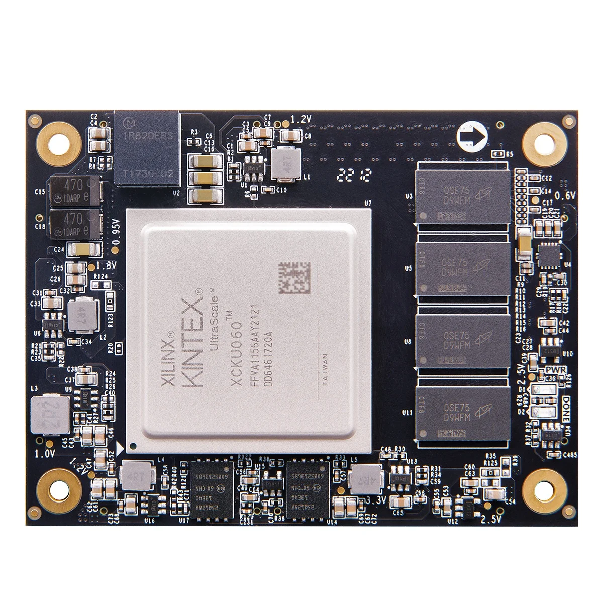 Система системной платы ALINX SoM ACKU060 Xilinx Kintex UltraScale + XCKU060 PCIE 3 0 FPGA оптовые продажи Электронных интегральных