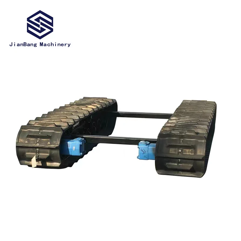 Factory supply 5.5ton-12ton natural rubber excavator crawler rubber track