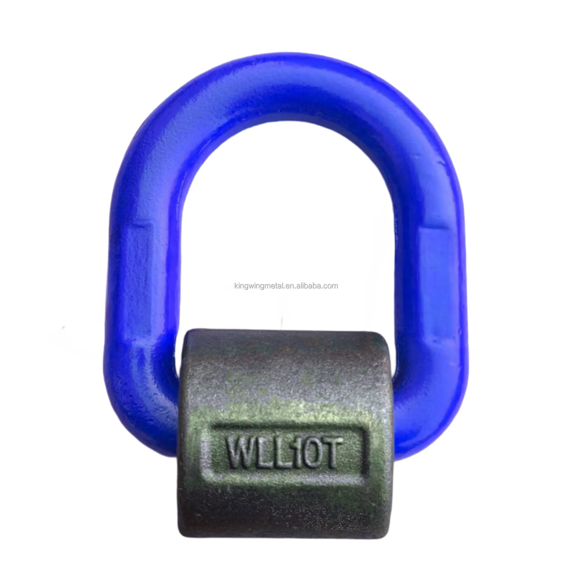 Heavy Duty G80 Weld On Lifting Point Forged Lashing D ring with spring