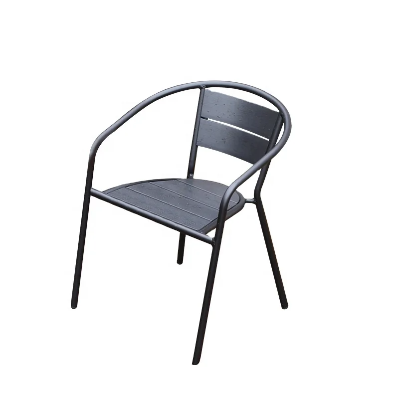 2024 Latest Simple Style Fishing Chair Outdoor Garden Rattan Chair for Balcony Leisure Terrace Cafe Rattan Tables and Chairs