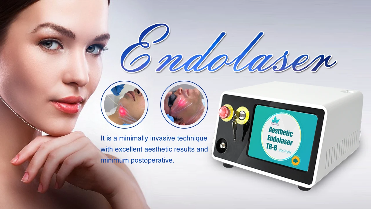 2024 newest  980nm 1470nm diode laser lipolysis endolaser face lifting  laser machine