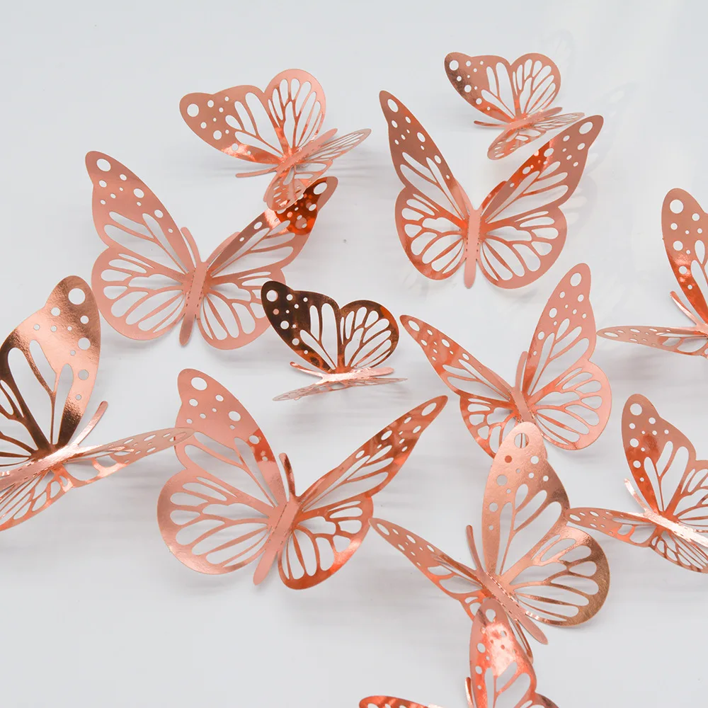 Hot Selling Cheap Price Self Adhesive Butterfly Wall Sticker