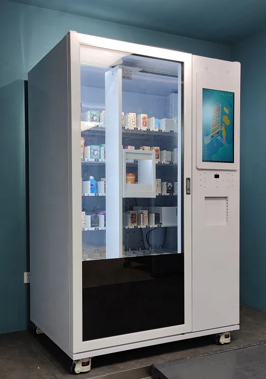 Direct push slot Smart vending machine Cupcakes Snacks Drinks selling automatic vending machine