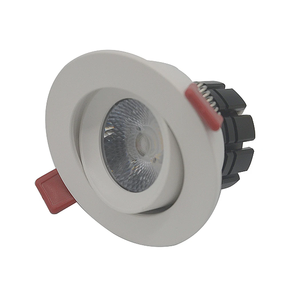 Smart LED Downlight 24V KNX Loxone CASAMBI control 8W 38D/60D CRI95 2000-6000K Tunable White RGBW DALI PWM downlights