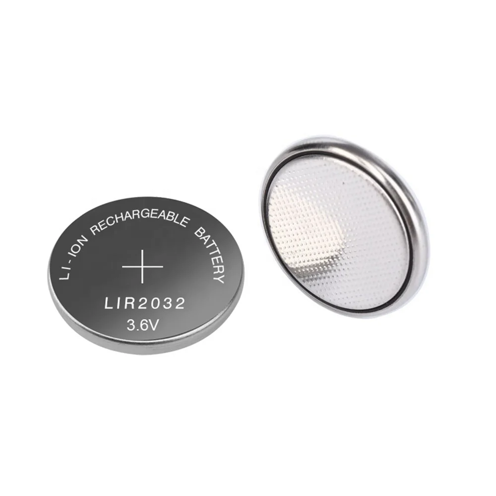 Cheap price coin cells rechargeable 3.6V Button Cell Watch Battery Lir2032 Lir2450 Lir2025 Primary Batteries lir2016