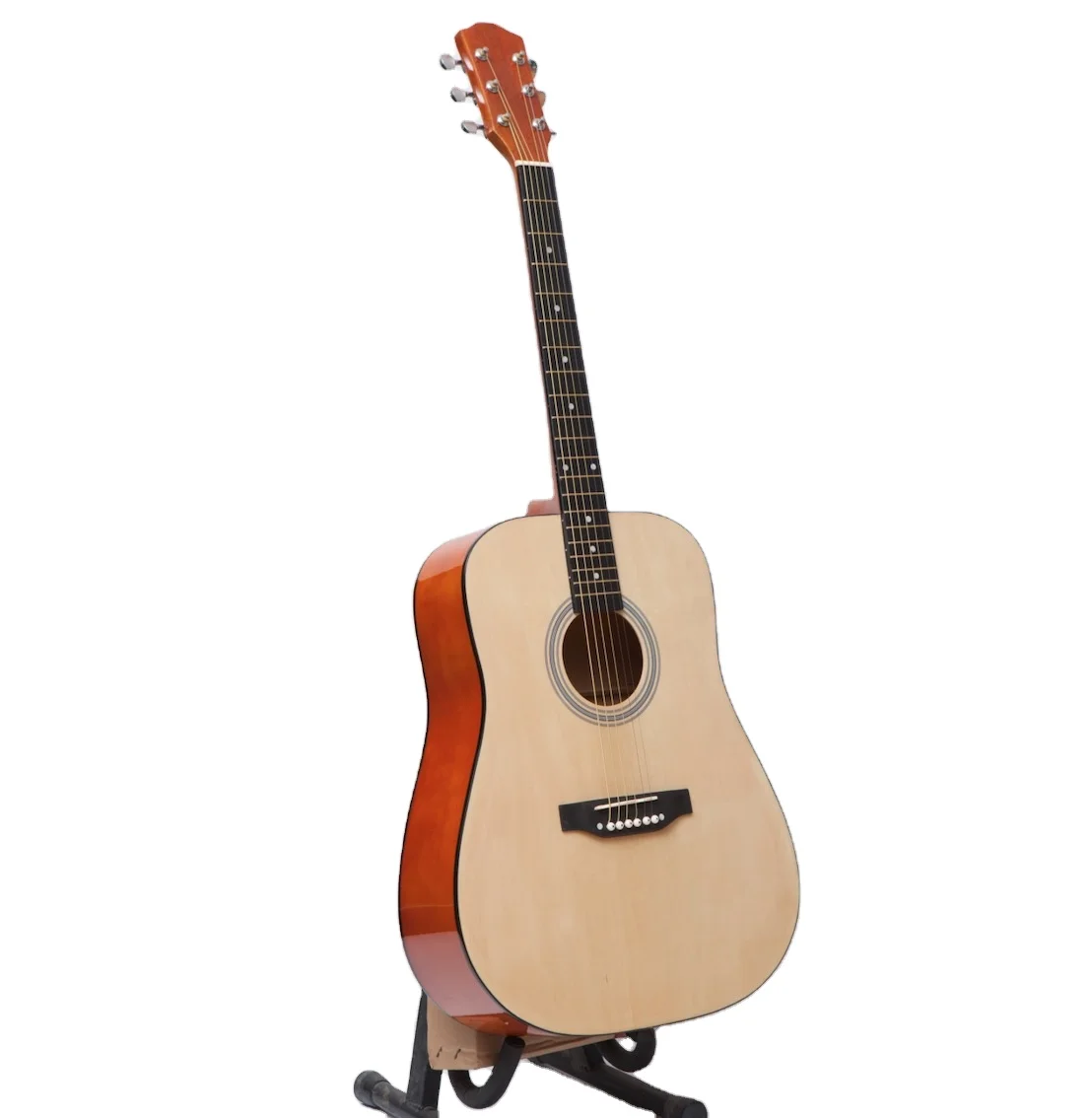 Wholesale Cheapest Factory Folk All Size for Beginners Acoustic Guitar