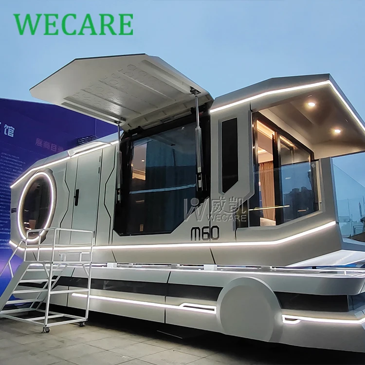 Prefab Vessel House Flat Pack Mobile Capsule Houses Ready Made House Mobile Home Steel Structure Homestay Space Capsule