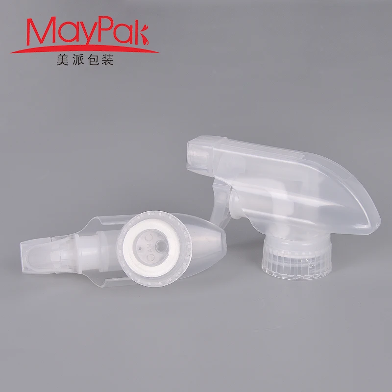 Quick shipping 28/400 Transparent Hand Clean All Plastic Trigger Sprayer