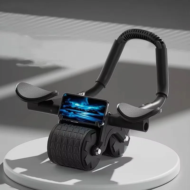 New arrival Home Gym Abdominal Roller Wheels with Elbow Support Original Exercise Training Muscle Kneeling Pad rebound ab roller