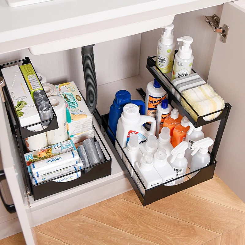 Custom-Made Stainless Steel Fruit Basket Kitchen Drawer Tool and Seasoning Basket for Organizing and Serving Dishes