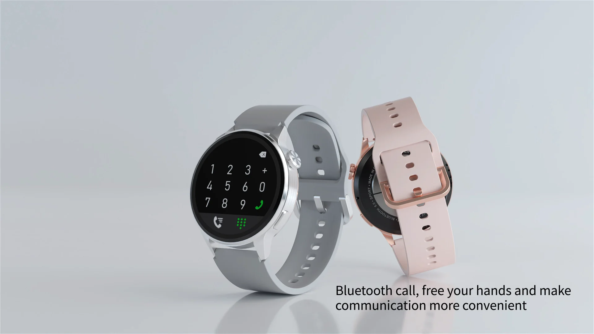 New No.1 Smart Watch DT4, 1.36inch Full Touch Screen 390*390 BT Call Voice Assistant Fitness Tracker, Steel Silicone Smartwatch