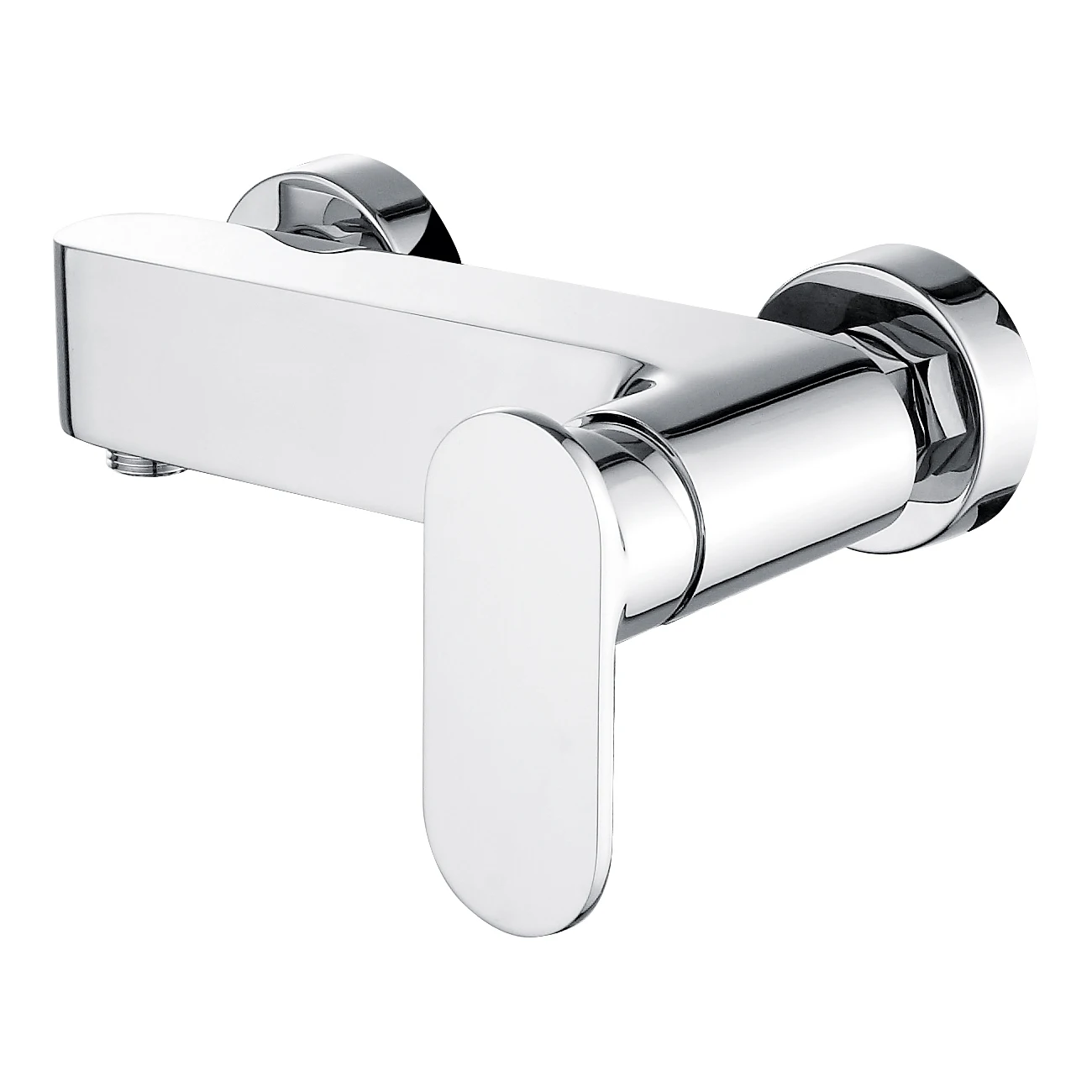 wall mount bathroom waterfall rainshower showerhead shower system with handheld hand shower head