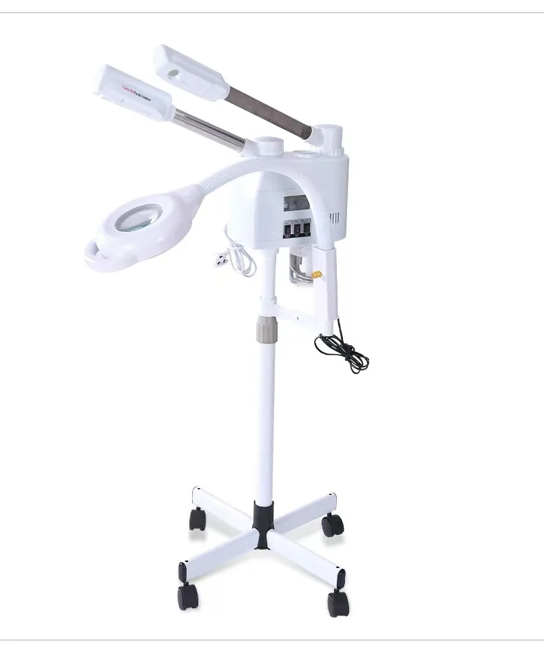 multifunction Face Steaming Device 2 In 1 Nano Ionic Hot Professional Spa Ozone Steam Manual Facial Machine Steamer