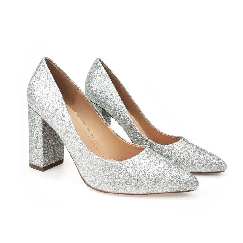 
Women party Quality Cheap Custom Offical Shoe Pump High Fashion Comfort 9cm Heel BRIDAL SHOES 