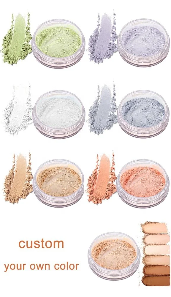 
AKIACO Translucent Light Dry Face Setting Powder No Logo Private Label Setting Powder Loose Powder Female Long Lasting 30g 