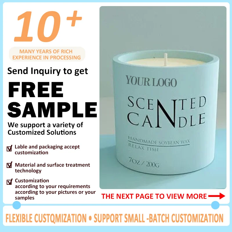 Creative custom scented candles soy wax scented candle jars luxury large candles scented