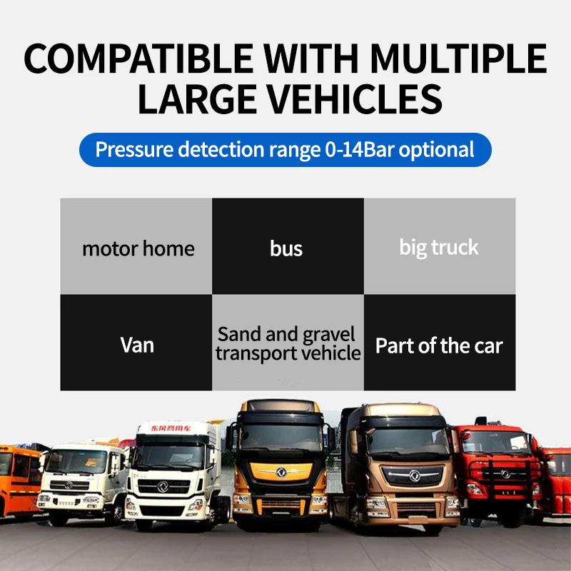 Onboard TPMS built-in internal sensor Wireless tire pressure monitoring system Tpms truck