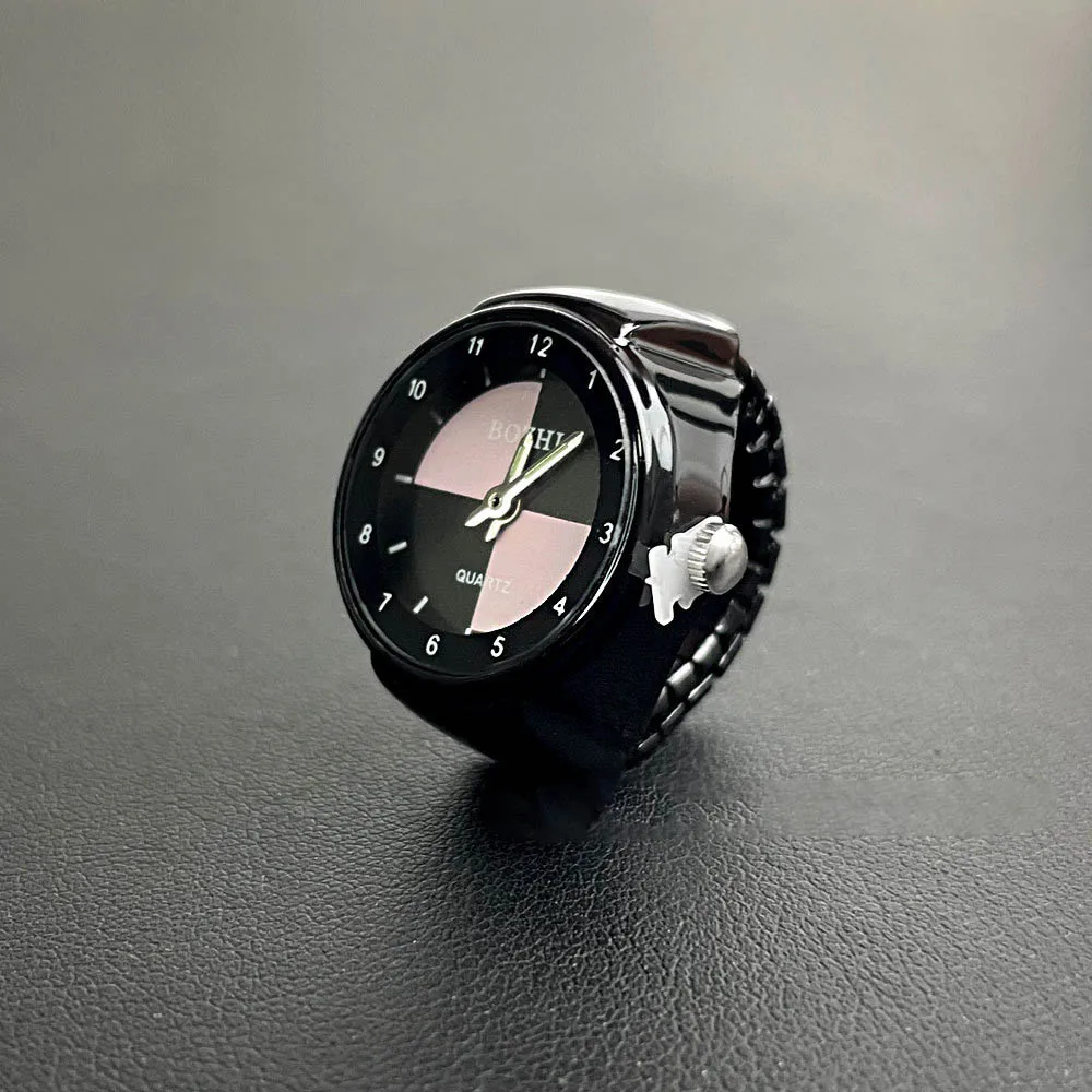 Wholesale Luxury Free Size Rings Quartz Watches Women Men Couple Ring Watch Ladies Fashion Clock relojes