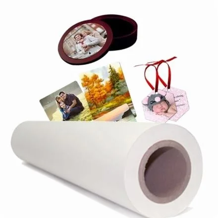 New Heat Sublimation Transfer Paper Roll for Garment with Promotional Price