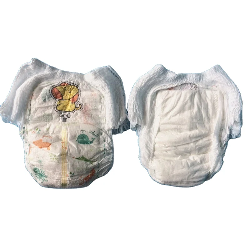 Ultra thin Baby Pull Up Diapers Free Sample Disposable Pants Type Diaper