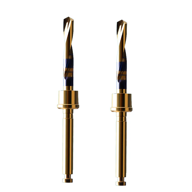 OEM Customize Implant Surgery Coating Marking Dental Stop Drill Bit Dental Implant Twist Drill