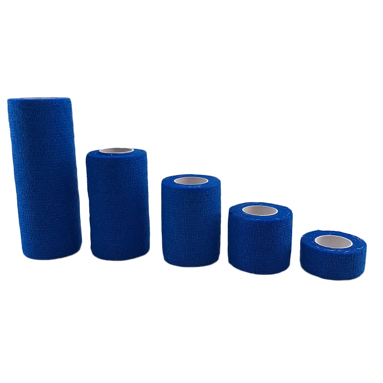 
Custom tubular elastic nonwoven self adherent cohesive bandage 