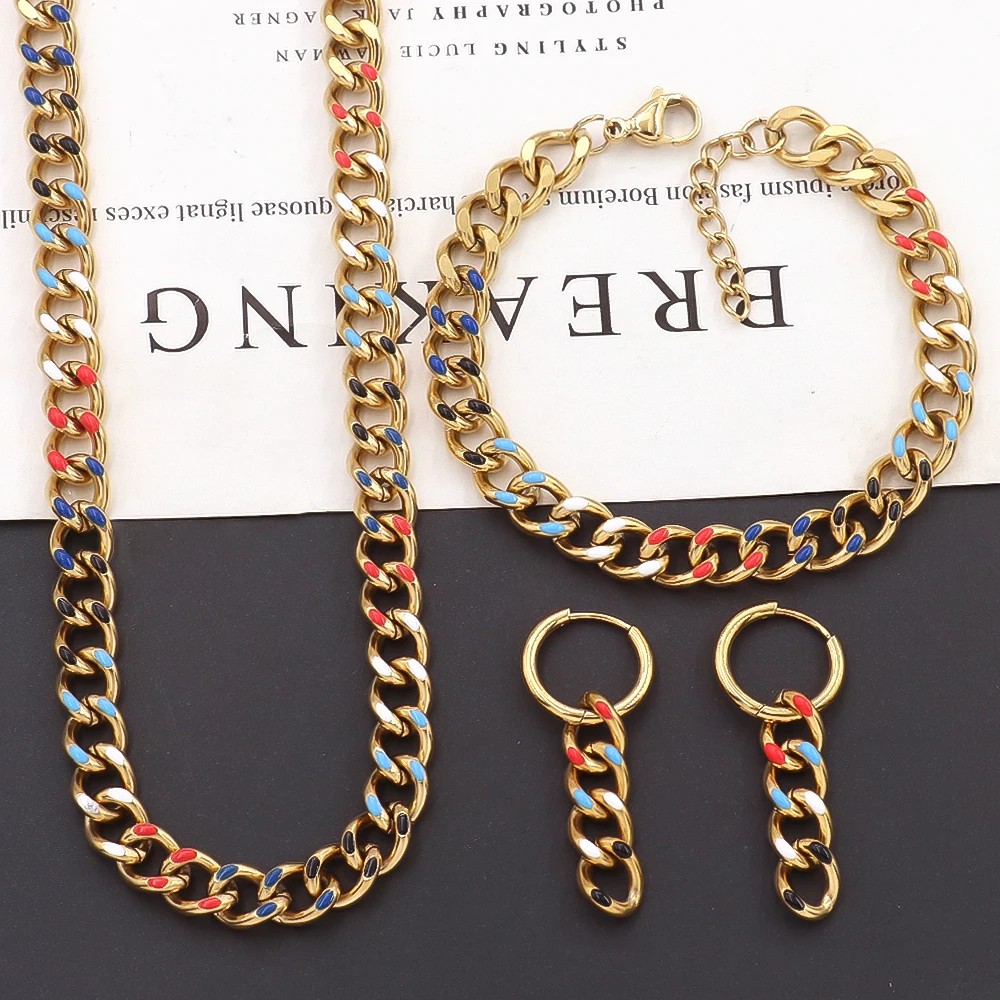 Женская цепочка из нержавеющей стали