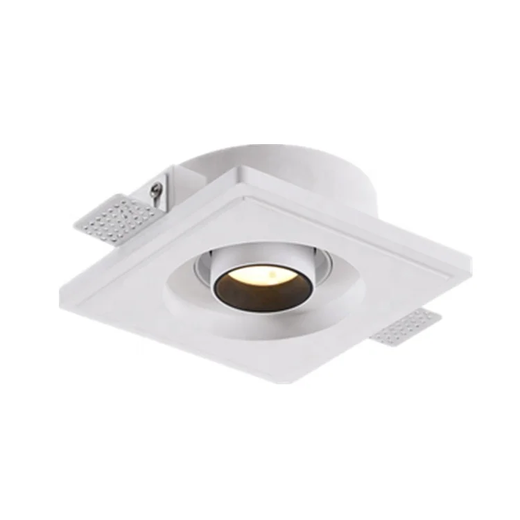 GDLED 8W COB Spot Light Tiltable Gypsum Recessed Spot Light with Reflectors