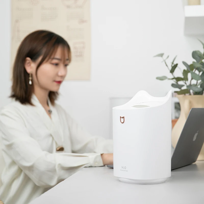 drop shipping Double nozzle spray Fresh Ai Oil Diffuser Electric Humidifier  3.3L