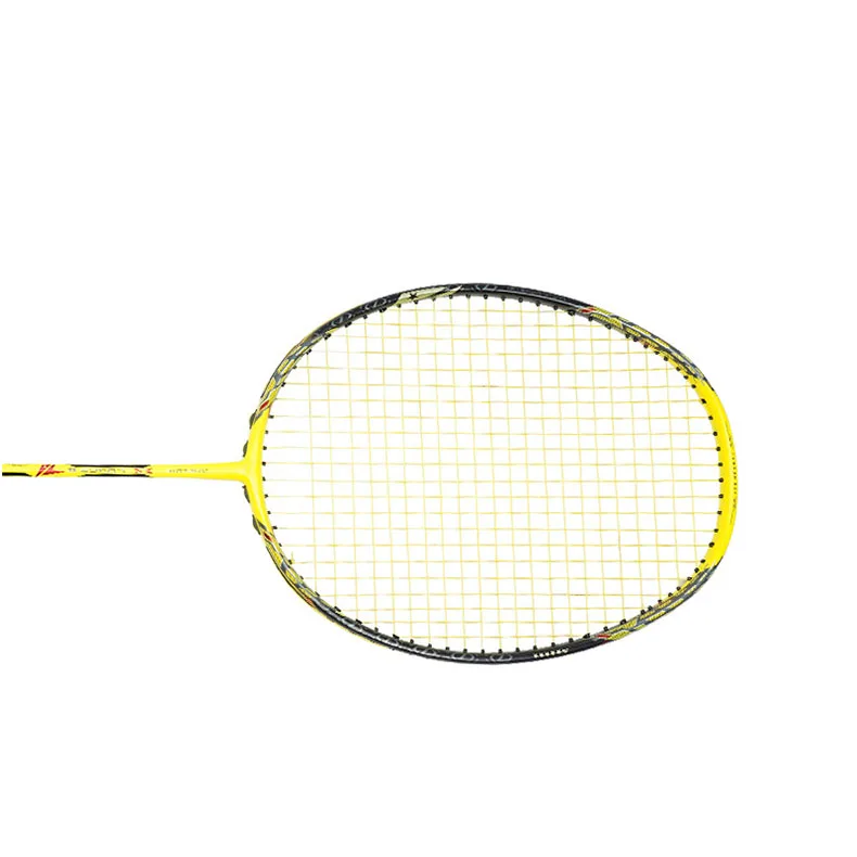 High quality customized logo portable full carbon fibre badminton racket racquet