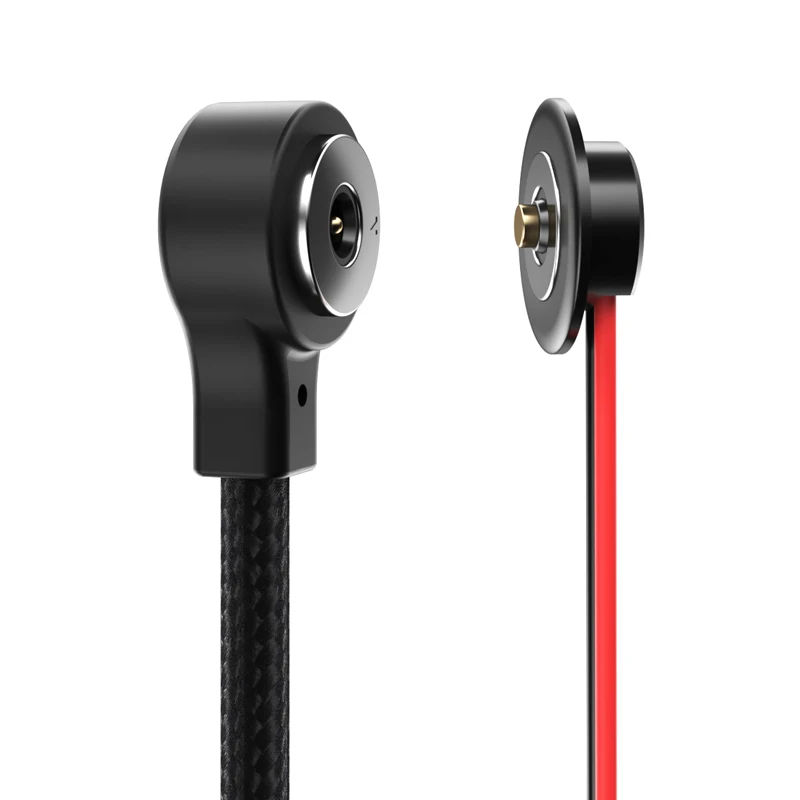 
2 Pogo Pin Magnetic Pogo Pin Connector Charger Power Heating Usb Cable With Controller,Round Male And Female Magnetic Connector 