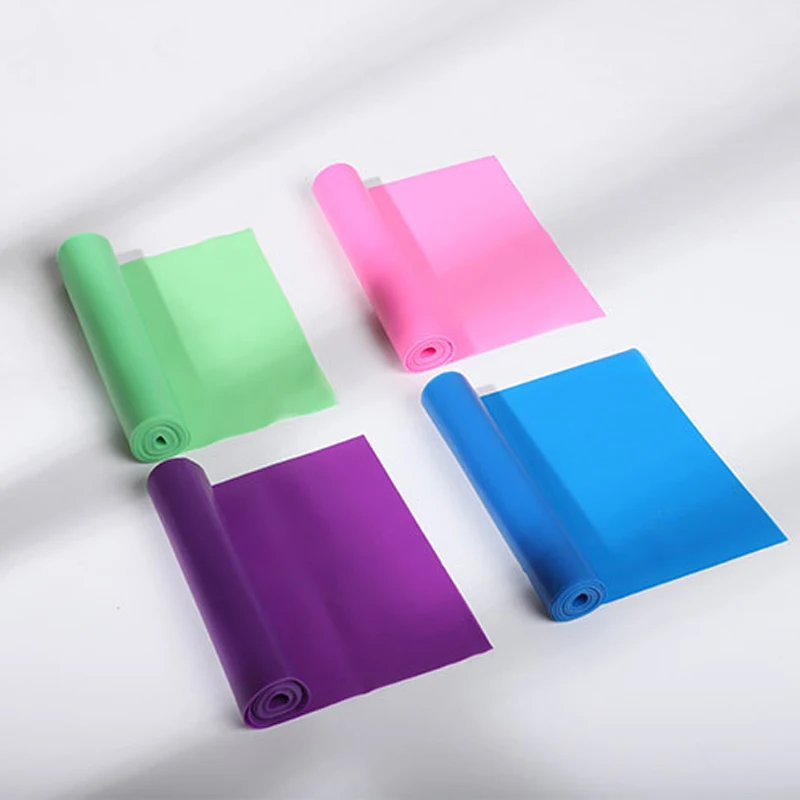 Latex 1.5m elastic band stretch ban tension  fitness resistance band tension rope