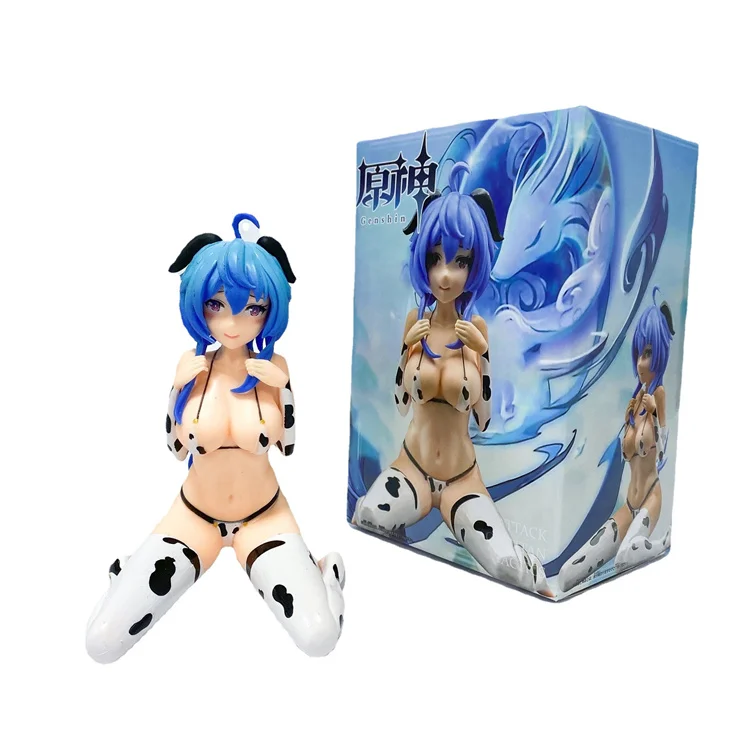 Genshin Impact Paimon game Cartoon Character Model Toy Anime sexy Pvc action Figures for Decoration Doll