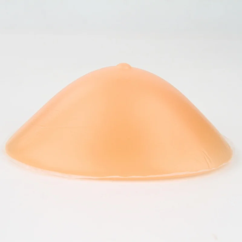 Triangle Silicone Breast Form Mastectomy Prosthesis Concave Bra Enhancer Inserts (1 Piece)