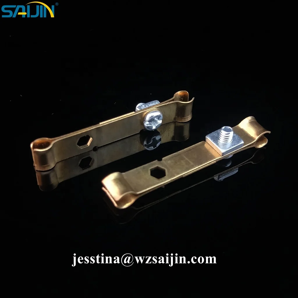 custom electrical clamp spring socket sheet metal stamping part