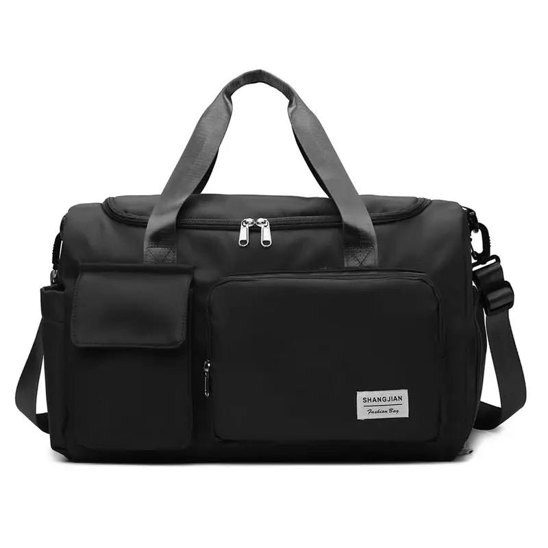 Factory ODM All Over Custom Print Travel Duffle Bag Large Capacity Overnight Duffel