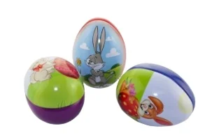 Tin Box for Candle Easter Decoration Monster Shape BoxOEM Bespoke Hot sales  Popular Beautiful Easter Egg
