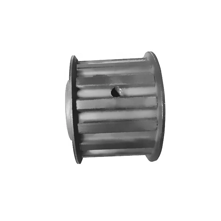
High Quality Manufacturer Supply Sinter Steel Alloy Flange 15 Teeth Keyway Hole Timing Belt Pulley 