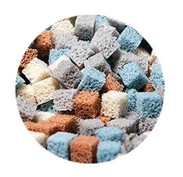 2*2*2cm Aquarium soft rolling bacteria house filter media