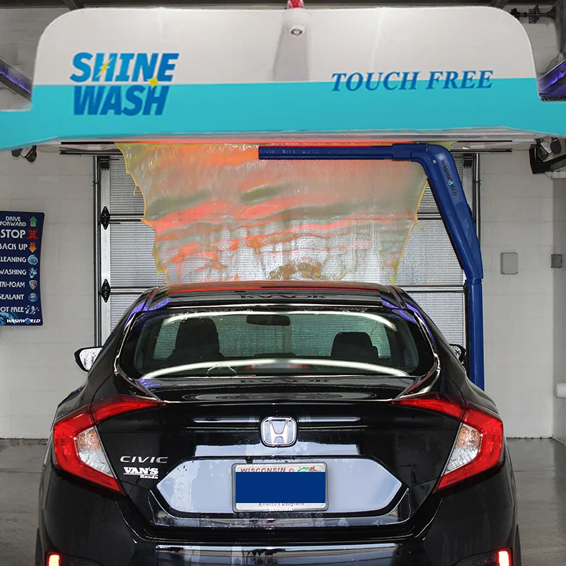 Shinewash автоматическая бесконтактная 360 Машина для мойки автомобилей система