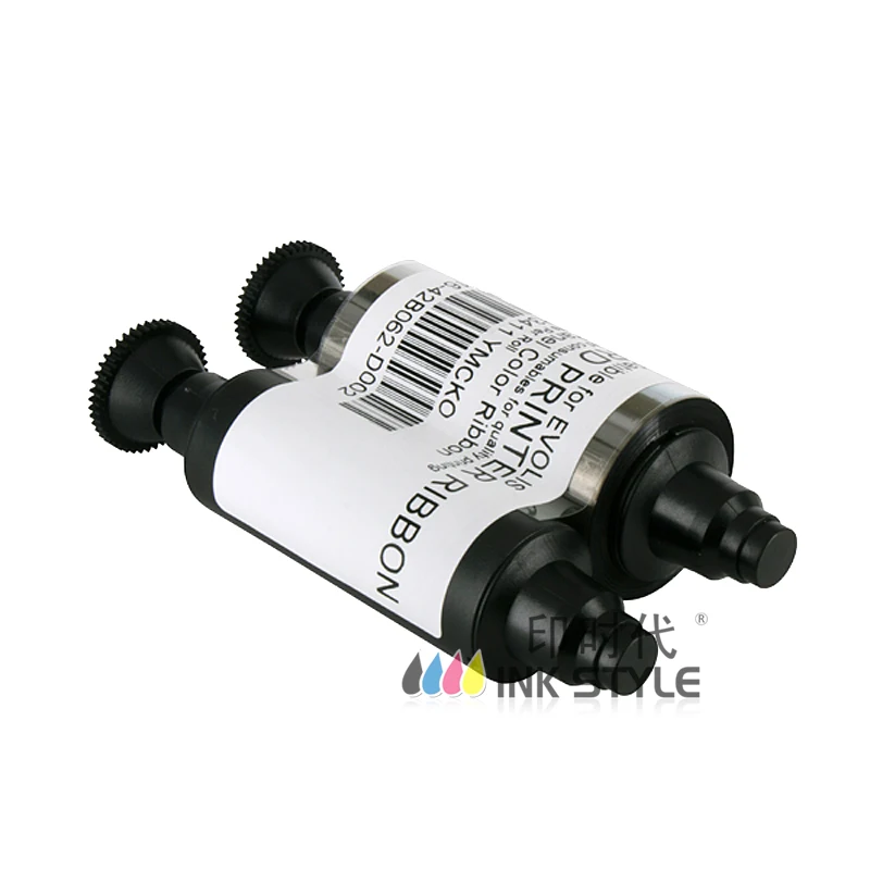 for Compatible Evolis R3411 YMCKO Color Ribbon - 100 prints