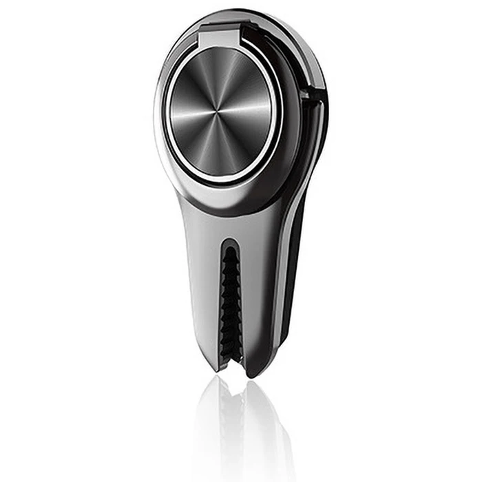 Metal Ring Car Air Vent Kickstand Phone Holder 360 Rotation Finger Ring Grip Stand Cell Phone Holder for Car